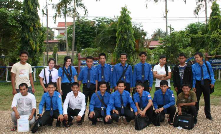 Spente studenter på sin første undervisningsdag på lærerhøyskolen